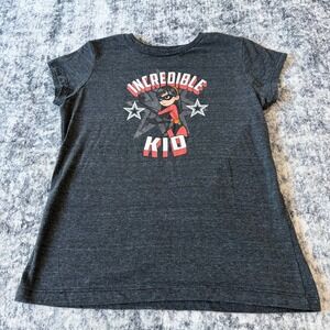 Disney Parks Pixar Incredible Youth Kid T-Shirt Girls XL Violet Parr Graphic Tee